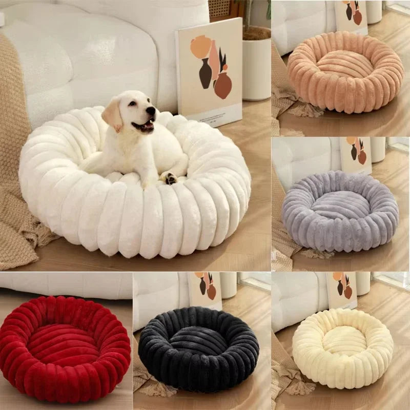 Flauschiges Hundekörbchen