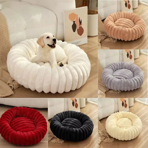 Flauschiges Hundekörbchen